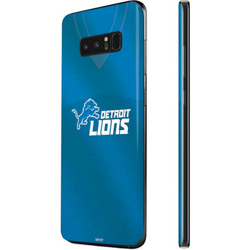 NFL Detroit Lions Team Jersey Galaxy Note 8 Skin