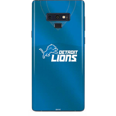 NFL Detroit Lions Team Jersey Galaxy Note 9 Skin