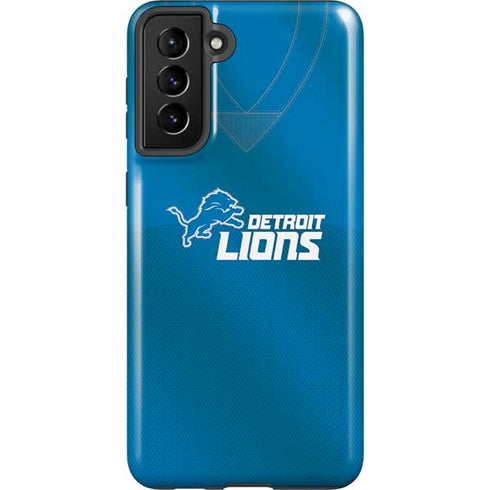 NFL Detroit Lions Team Jersey Galaxy S21 Plus 5G Pro Case
