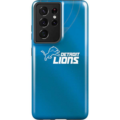 NFL Detroit Lions Team Jersey Galaxy S21 Ultra 5G Pro Case