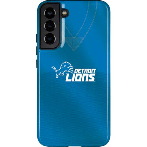 NFL Detroit Lions Team Jersey Galaxy S22 Plus Pro Case