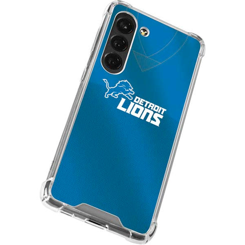 NFL Detroit Lions Team Jersey Galaxy S23 Clear Case