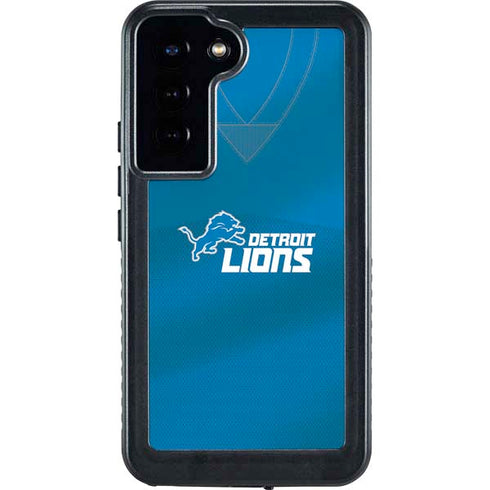 NFL Detroit Lions Team Jersey Galaxy S23 Plus Waterproof Case