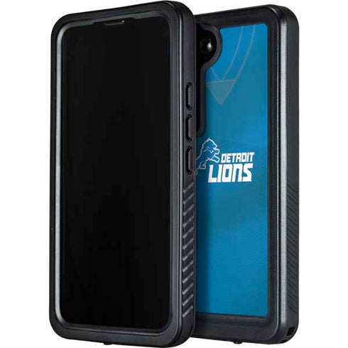 NFL Detroit Lions Team Jersey Galaxy S23 Plus Waterproof Case
