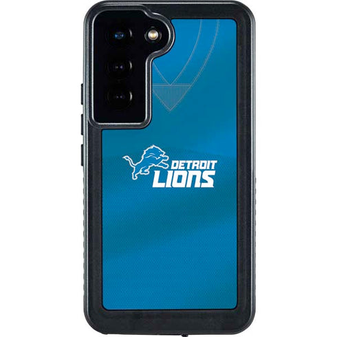 NFL Detroit Lions Team Jersey Galaxy S23 Waterproof Case