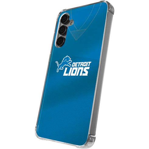 NFL Detroit Lions Team Jersey Galaxy S24 Plus Clear Case