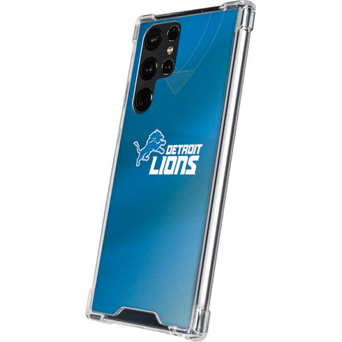NFL Detroit Lions Team Jersey Galaxy S24 Ultra Clear Case