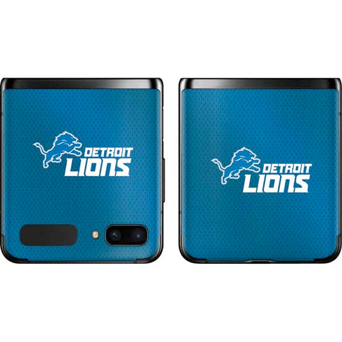 NFL Detroit Lions Team Jersey Galaxy Z Flip Skin