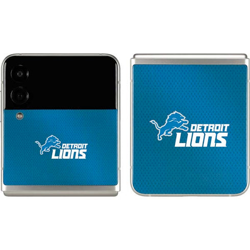NFL Detroit Lions Team Jersey Galaxy Z Flip3 5G Skin