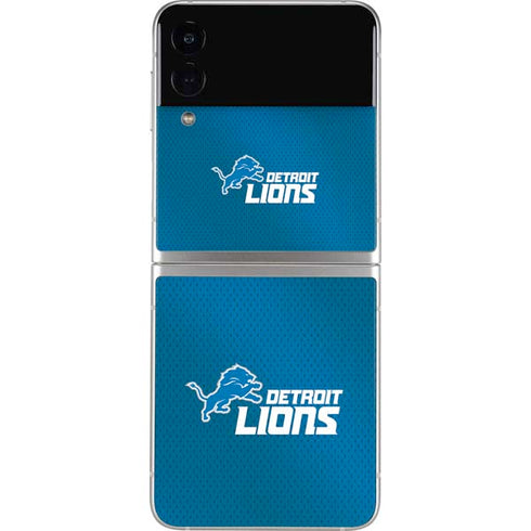 NFL Detroit Lions Team Jersey Galaxy Z Flip3 5G Skin