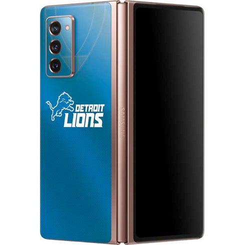 NFL Detroit Lions Team Jersey Galaxy Z Fold2 5G Skin