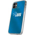 NFL Detroit Lions Team Jersey iPhone 11 Clear Case