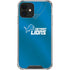 NFL Detroit Lions Team Jersey iPhone 12 Clear Case