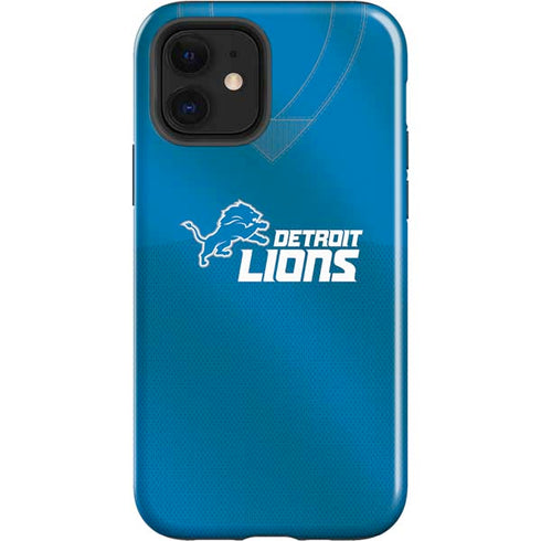 NFL Detroit Lions Team Jersey iPhone 12 Impact Case