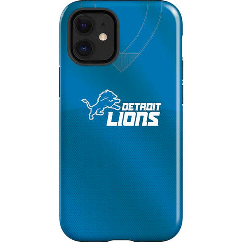 NFL Detroit Lions Team Jersey iPhone 12 Mini Impact Case