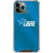 NFL Detroit Lions Team Jersey iPhone 12 Pro Clear Case