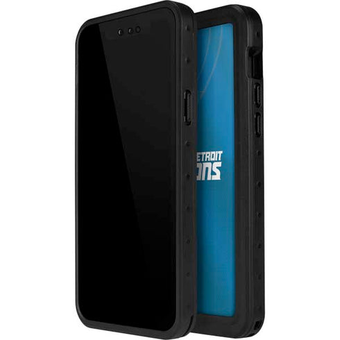 NFL Detroit Lions Team Jersey iPhone 12 Pro Waterproof Case