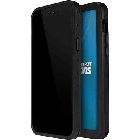 NFL Detroit Lions Team Jersey iPhone 12 Waterproof Case