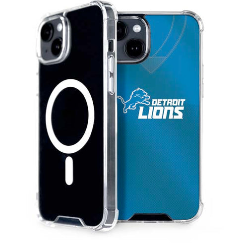 NFL Detroit Lions Team Jersey iPhone 13 MagSafe Case