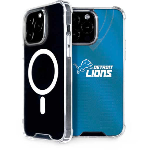 NFL Detroit Lions Team Jersey iPhone 13 Pro Max MagSafe Case