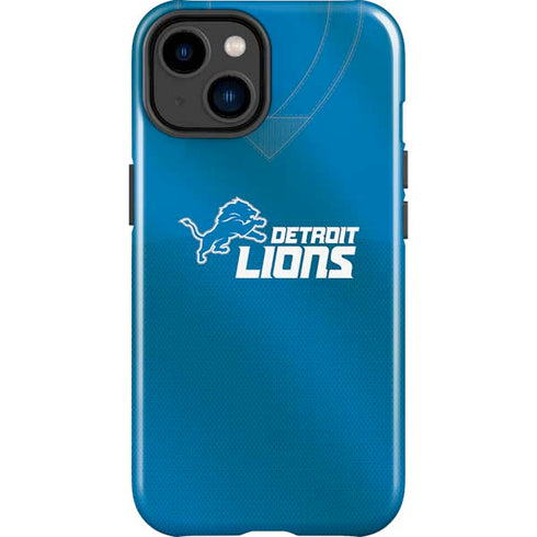 NFL Detroit Lions Team Jersey iPhone 14 Plus Impact Case
