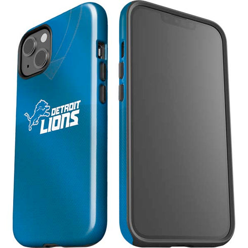 NFL Detroit Lions Team Jersey iPhone 14 Plus Impact Case