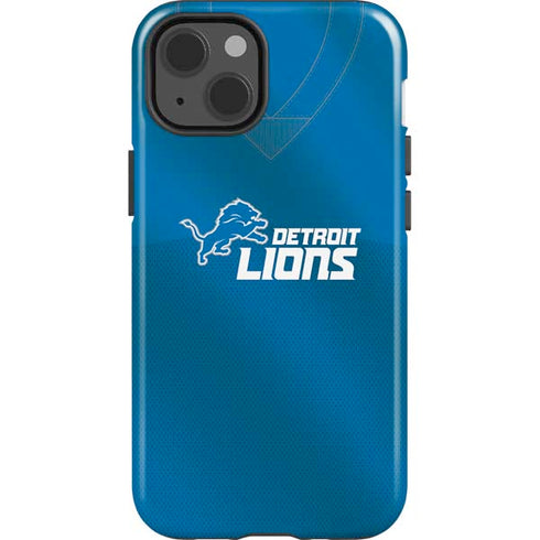 NFL Detroit Lions Team Jersey iPhone 15 Impact Case