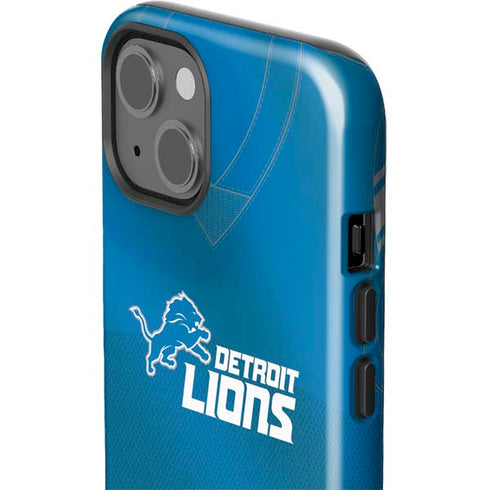 NFL Detroit Lions Team Jersey iPhone 15 Impact Case