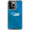 NFL Detroit Lions Team Jersey iPhone 14 Pro Clear Case