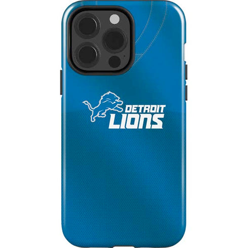 NFL Detroit Lions Team Jersey iPhone 15 Pro Impact Case