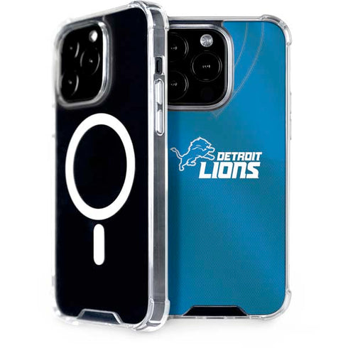 NFL Detroit Lions Team Jersey iPhone 14 Pro MagSafe Case