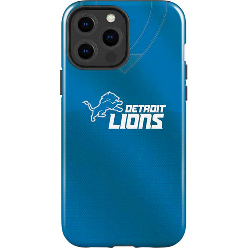 NFL Detroit Lions Team Jersey iPhone 15 Pro Max Impact Case