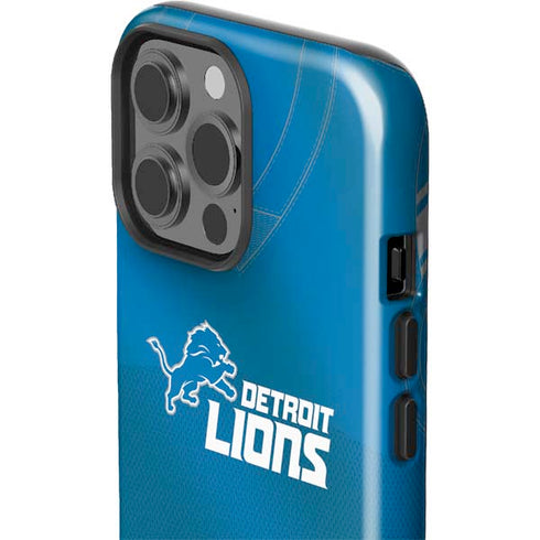 NFL Detroit Lions Team Jersey iPhone 15 Pro Max Impact Case