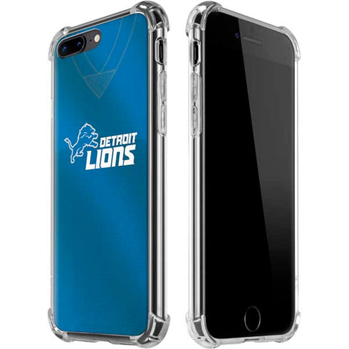 NFL Detroit Lions Team Jersey iPhone 7/8 Plus Clear Case