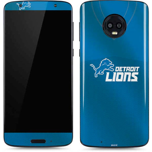 NFL Detroit Lions Team Jersey Moto G6 Skin