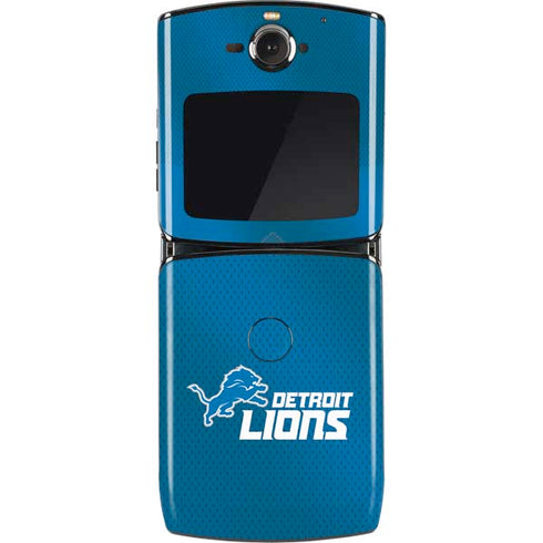 NFL Detroit Lions Team Jersey Motorola RAZR Skin