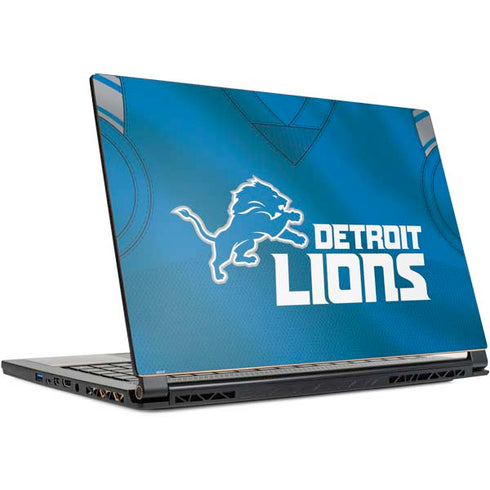 NFL Detroit Lions Team Jersey MSI GS65 Stealth Laptop Skin