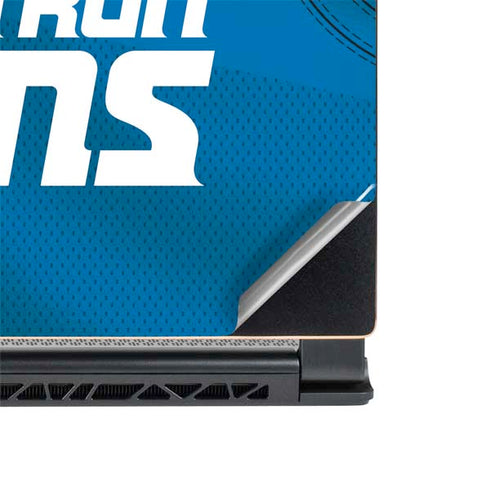NFL Detroit Lions Team Jersey MSI GS65 Stealth Laptop Skin