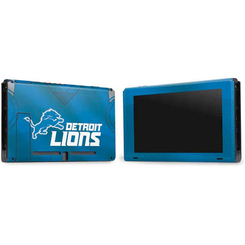 NFL Detroit Lions Team Jersey Nintendo Switch Bundle Skin