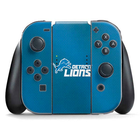 NFL Detroit Lions Team Jersey Nintendo Switch (2017-2021) Joy-Con Controller Skin
