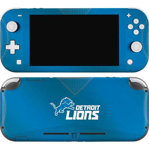 NFL Detroit Lions Team Jersey Nintendo Switch Lite Skin