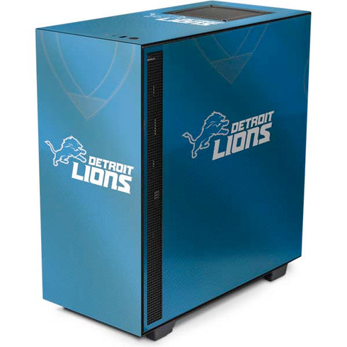 NFL Detroit Lions Team Jersey NZXT H510 Compact ATX Mid-Tower Case Skin