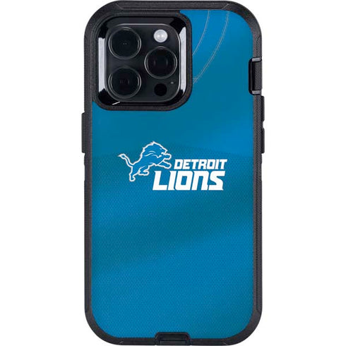 NFL Detroit Lions Team Jersey Otterbox Defender iPhone Skin