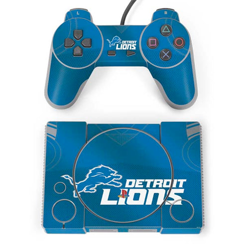 NFL Detroit Lions Team Jersey PlayStation Classic Bundle Skin