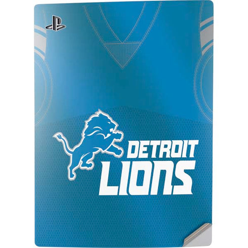 NFL Detroit Lions Team Jersey PS5 Digital Edition Console Skin