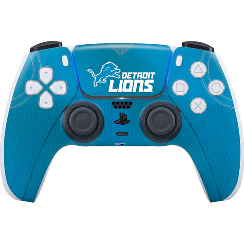 NFL Detroit Lions Team Jersey PS5 Controller Skin