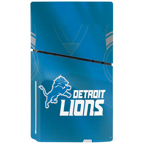 NFL Detroit Lions Team Jersey PS5 Slim Disk Console Skin