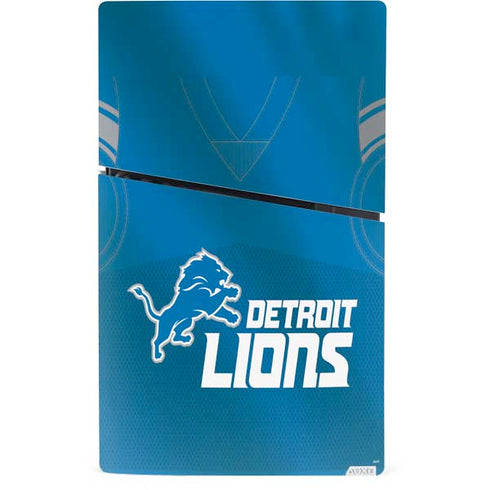 NFL Detroit Lions Team Jersey PS5 Slim Digital Edition Bundle Skin