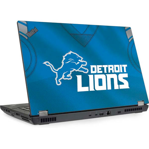 NFL Detroit Lions Team Jersey Lenovo ThinkPad Skin