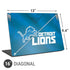 NFL Detroit Lions Team Jersey Universal Laptop 16in (13 x 9.4in) Skin